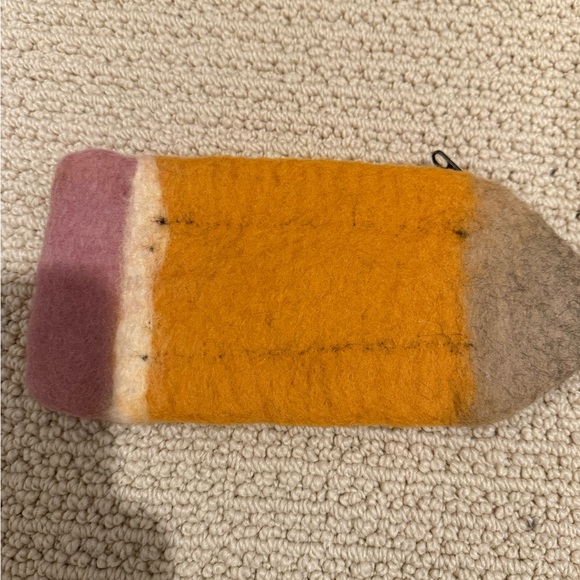 Anthropologie Multicolor Felt Pouch - Picture 4 of 5